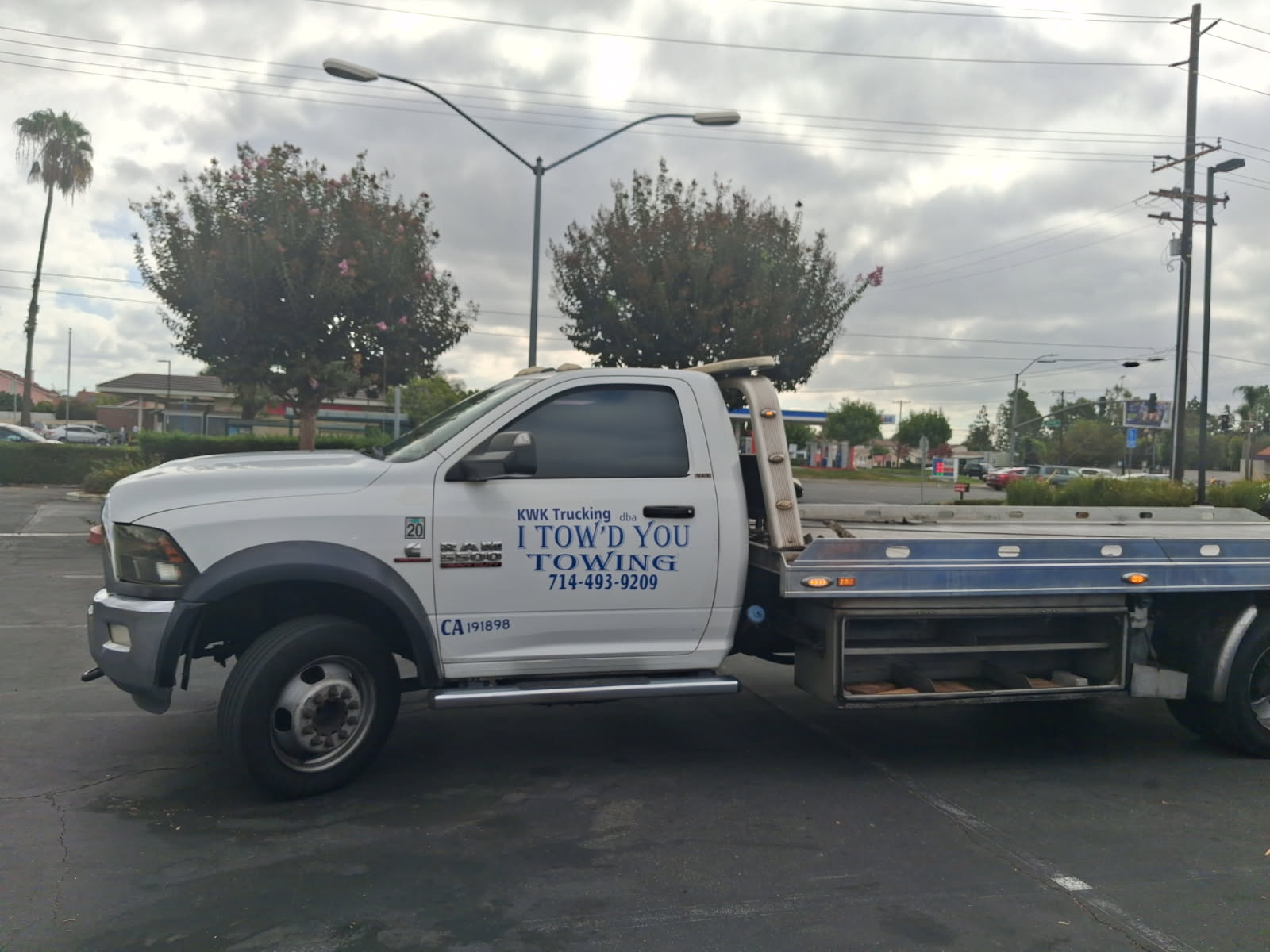 I Tow'd You professional towing service in Orange County